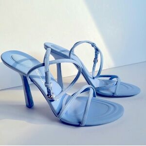 Never worn — I cannot fit these shoes I wear a 7 but they fit more like an 8